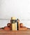 These minimalist bookends were manufactured by LSM in the 1930s/1940s from beech wood and their straight lines are...