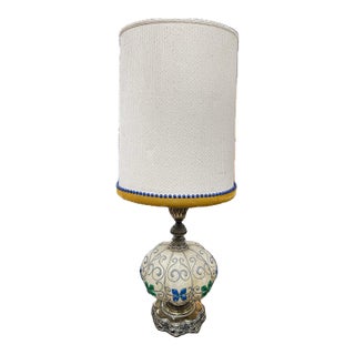 Mid 20th Century Mid-Century Modern Fiberglass Resin Table Lamp For Sale