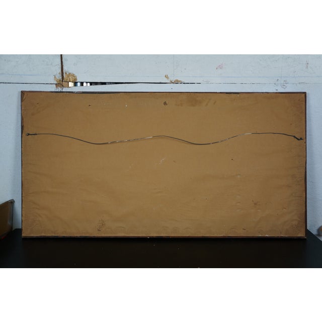 Antique 1890 Ernest C Rost New England Farmhouse Landscape Etching 42" For Sale - Image 13 of 13