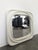 Italian Square Resin Mirror, 1970s, in Very Good conditions.
