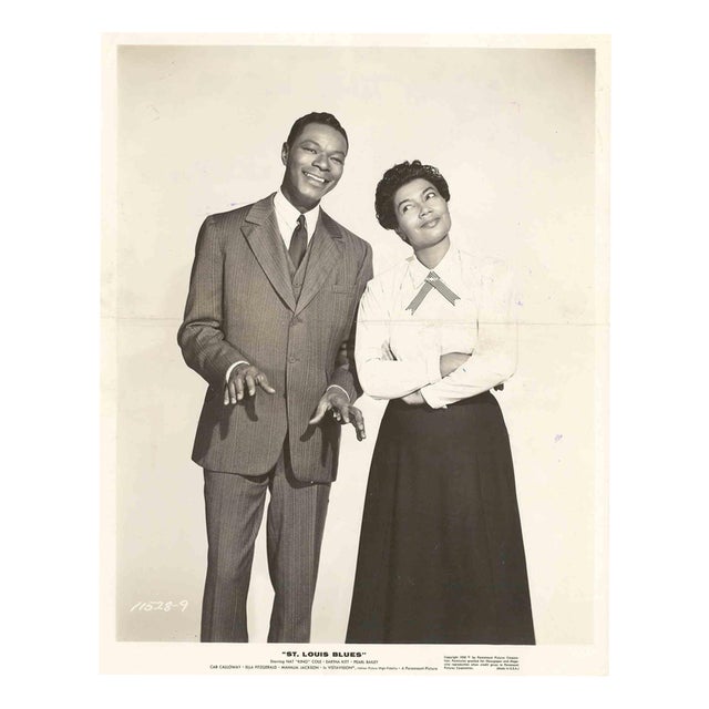 Unknown, Nat King Cole and Eartha Kitt, 1958, Photograph For Sale