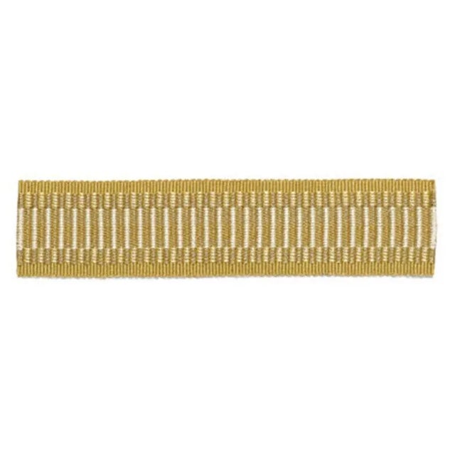 Contemporary Sample - Schumacher Litchfield Braid in Champagne For Sale - Image 3 of 3
