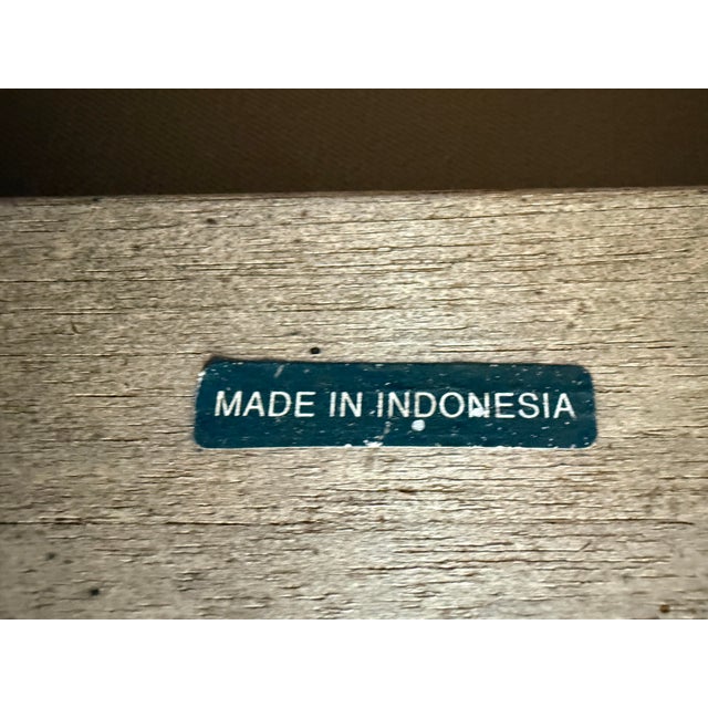 Williams-Sonoma Home Outdoor Teak Wood Lounge Chair For Sale - Image 11 of 11