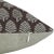 Modern Block Print Handmade Pillow Cover Thick Linen 14x36 Inch Sangmarmar Jaal For Sale - Image 3 of 7