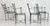 Mid-Century Modern Set of Four Mario Papperzini for Janus Et Cie Wrought Iron Dining Armchairs, Attributed For Sale - Image 3 of 18