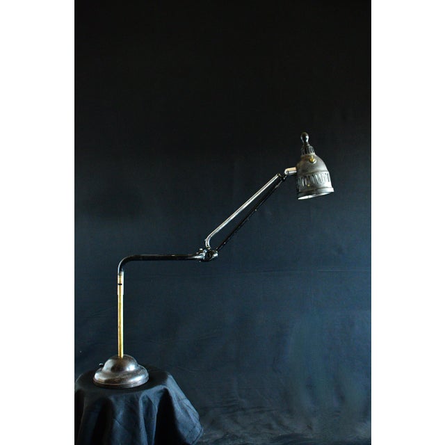 1920s Ritter Dental Desk Lamp For Sale - Image 12 of 13