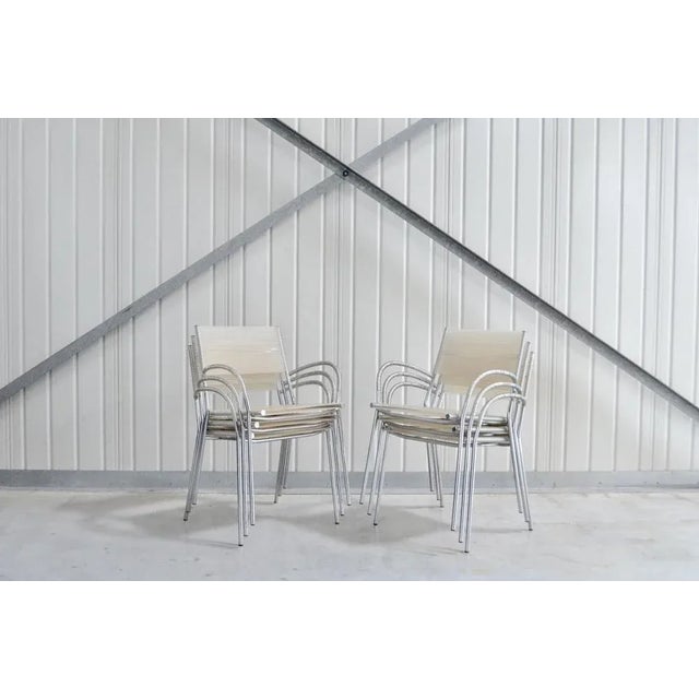 Modern Model Miss B Dining Chairs by Tito Agnoli for BBB Bonacina, 1990s, Set of 6 For Sale - Image 3 of 18