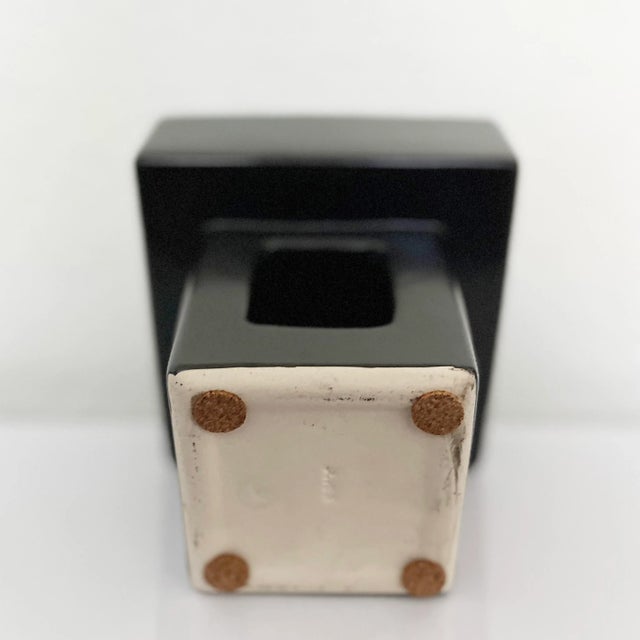 Mid-Century Square Footed Bowl, Japan 1950s For Sale - Image 4 of 6