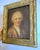 Victorian Antique Oil Painting, Portrait of a Lady With White Hair, Carved Frame For Sale - Image 3 of 6