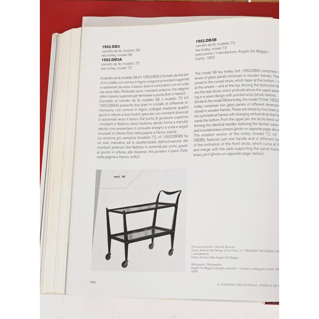 Large Wood and Brass Mod. 58 Bar Cart, Italy, 1952 For Sale - Image 18 of 18