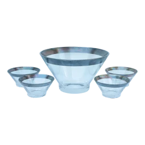 Mid-Century Dorothy Thorpe Salad Bowl Set - Set of 5