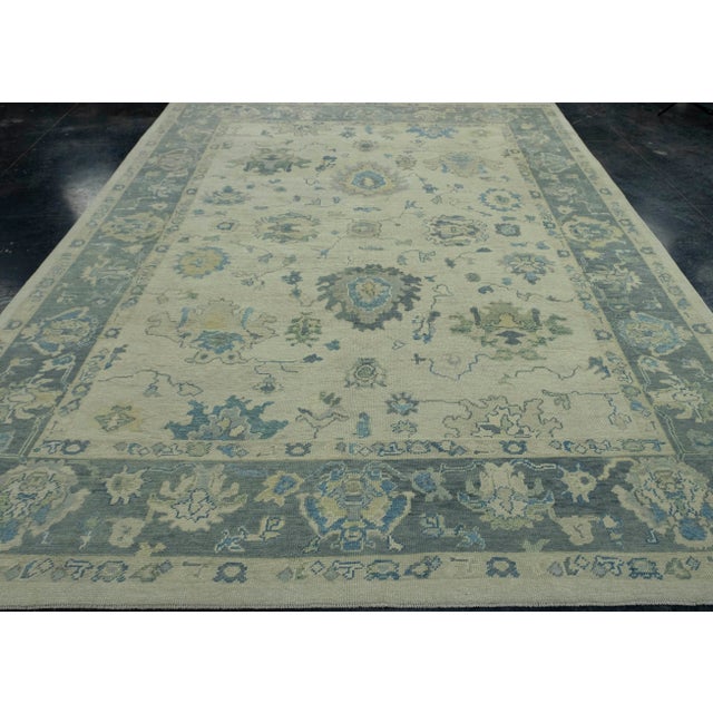 Turkish Oushak Rug 9' x 12'2" #18582 Explore a curated collection of hallway runners, wool rugs, and handmade masterpieces...