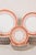 English Spode ‘Old Crow’ Orange/Coral Dishes C. 1890 - 40 pcs For Sale - Image 3 of 12