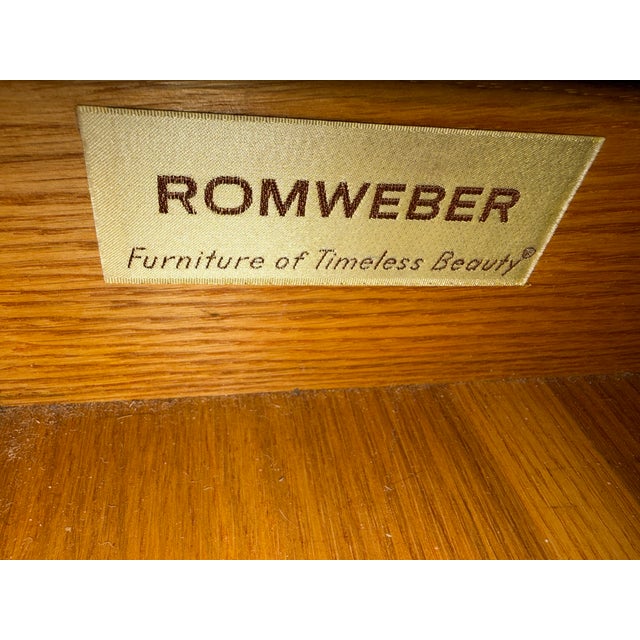 Gorgeous vintage end table from the famous Romweber Viking Oak collection. Romweber furniture is famous for its incredible...