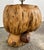 Mid 20th Century Vintage Knotty Burled Wood Table Lamps, a Pair For Sale - Image 5 of 15