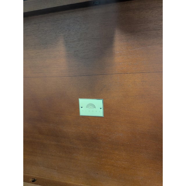 Chestnut 1990s Kindel Irish Tea Table For Sale - Image 8 of 11