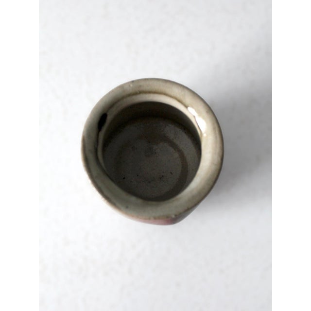 Vintage Studio Pottery Vase For Sale - Image 11 of 12