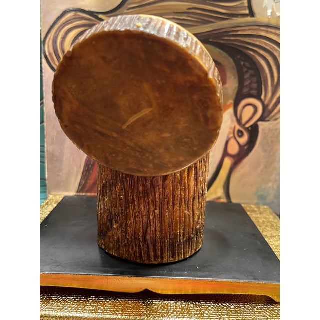 Art Deco Cache Grecian Inspo Jar Marble Intaglio For Sale - Image 3 of 16