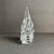 Vintage Art Glass Christmas Tree Sculpture Clear Bubbles For Sale - Image 4 of 12