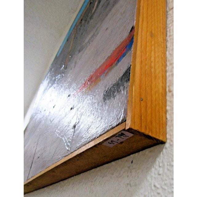 Darryl Edwards Excavation Site 1990 Abstract Expressionist Diptych Oil Painting For Sale In Miami - Image 6 of 10
