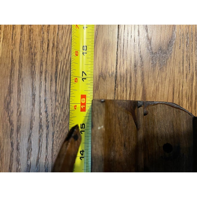 Equestrian Carved Wood Horse Head Architectural Salvage Wall Plaque For Sale - Image 9 of 10