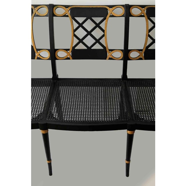 Vintage Bench and Chair Set For Sale - Image 11 of 12