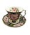 Vintage Royal Albert Alberta Rose Teacup and Saucer Set of One For Sale - Image 9 of 14