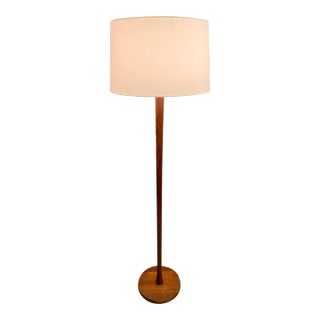 Danish Teak Floor Lamp From the 1950s For Sale