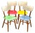 Dining Chairs from Ton, 1960s, Set of 4 For Sale
