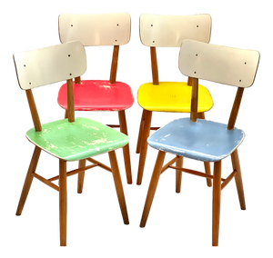 Dining Chairs from Ton, 1960s, Set of 4