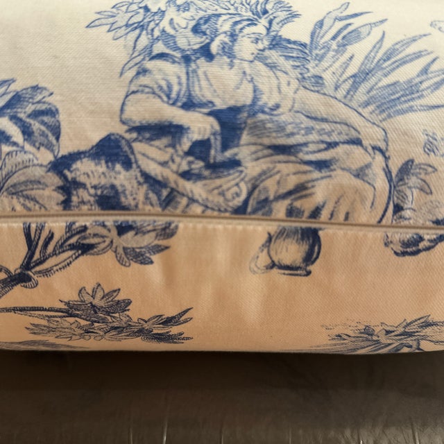 French Handcrafted Decorative Pillow Case For Sale - Image 3 of 6