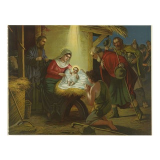 Birth of Jesus, 1900, Paper For Sale