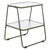 Zunia 2 Tier Accent Table in Green For Sale In Philadelphia - Image 6 of 8