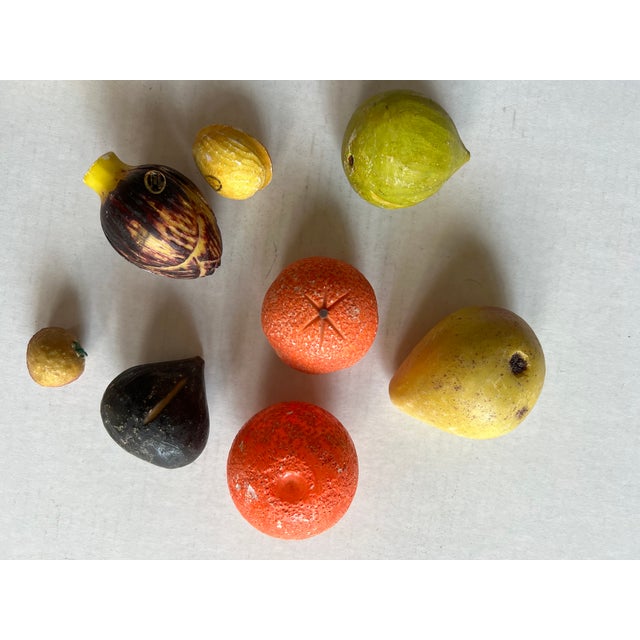 1960s Vintage Stone Fruit- 11 Pieces For Sale - Image 5 of 9