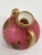 Late 19th Century Antique Royal Crown Derby Gilt Pink Amphora Vase 4 Inch High England For Sale - Image 5 of 11
