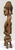 Antique African Hand-Carved Wooden Dogon Maternity Sculpture from Mali Measures 4 1/2" wide, 5 1/2" deep and 28" tall....