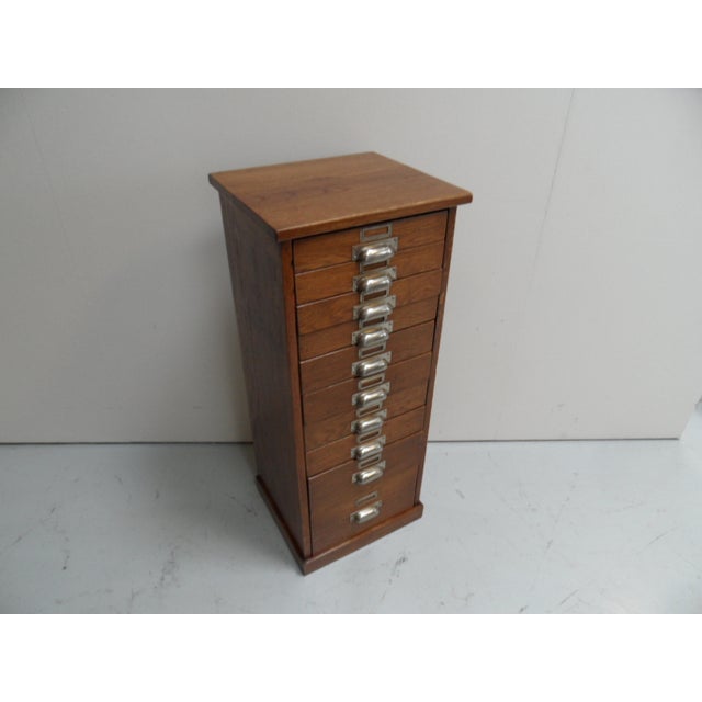 Vintage Oak Shop Display Cabinet with Drawers, 1930s, in Very Good conditions. Designed 1920 to 1949