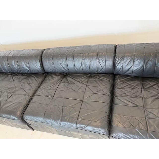 DS-88 Modular Sofa in Patchwork Leather from de Sede, Set of 5 For Sale - Image 10 of 13