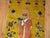 Chinoiserie Vintage Mustard Chinese Emperor Runner - 2'8" x 7'7" For Sale - Image 3 of 6