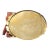 Italian Solid Brass Oval Wall Mirror Vintage Decorative Hanging Mirror For Sale - Image 13 of 14