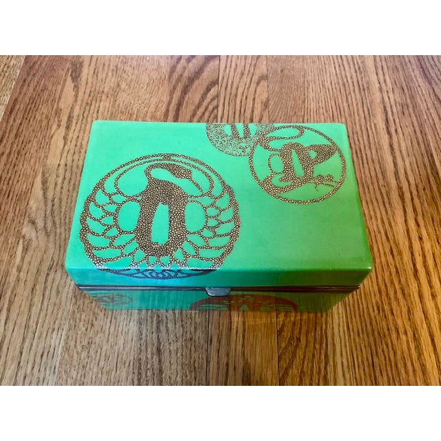 Vintage Fabienne Jouvin Lidded Porcelain Dresser Box For Sale In New York - Image 6 of 11