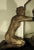 Mid-20th Century Kneeling Men on Wooden Bookends With Mirrors For Sale - Image 10 of 11