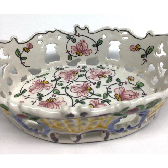 Very pretty cut out pierced design. This piece was hand produced in Portugal and will look great anywhere you use it....