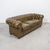 Mid 20th Century Vintage 1960s English Chesterfield Sofa in Olive Green Leather For Sale - Image 5 of 12