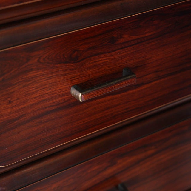 Japanese High Chest of Drawers, 1980s For Sale - Image 6 of 14