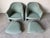 Green 1980’s Vintage Selig Imperial-Style Barrel Back Upholstered Club Chairs – A Pair For Sale - Image 8 of 12