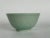 For your consideration: Small Celadon bowl Textured Stamped at the bottom