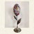Gianni Zenaro | Aureliano Toso | ''Flower'' in blown glass with murrine multicolored | Support in silver metal | H.cm....