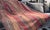Asian Kasmir Floral Paisley Stripe Jacquard Wool Decorative Throw For Sale - Image 3 of 8