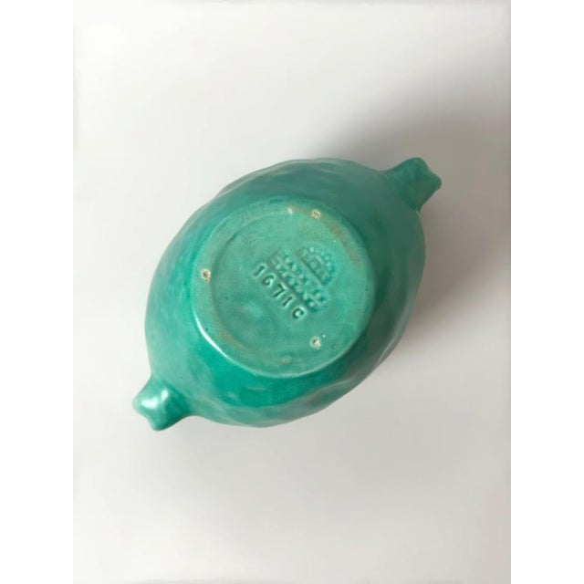 Arts and Crafts Green Glazed Model 1616 Planter from Bretby, England, 1930s For Sale - Image 6 of 10